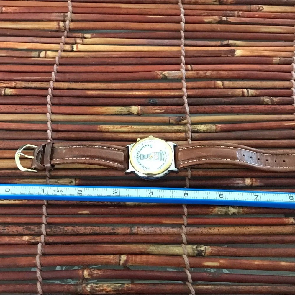 Stanley Cup Champions Watch 1997-1998 Leather strap